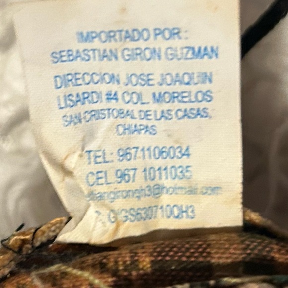 100% algodon mini purse Guatemala embroidered 2pc PURSE DR04 - Picture 4 of 4